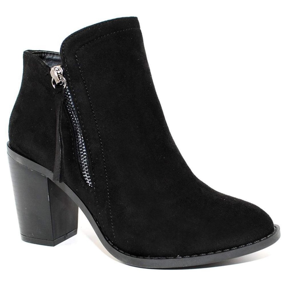 Trendsup Collection Womens Chunky Heel Booties